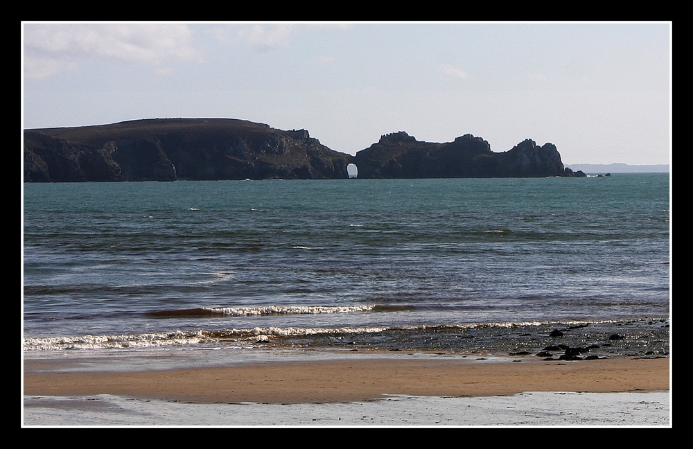 " La plage de  Kerlorc'h... "