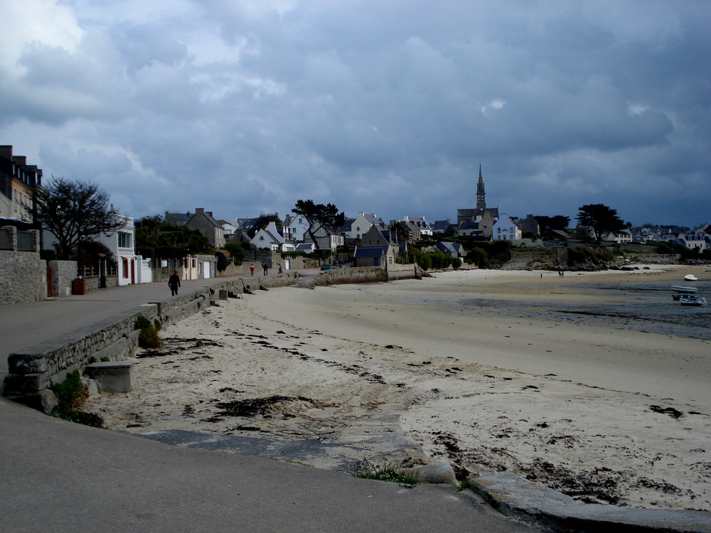 la plage de l ile de batz