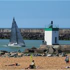 La plage de la Barre et l’estuaire de l’Adour