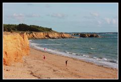 " La plage de la mine d'or "