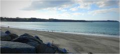 la plage de l'anse Du Guesclin