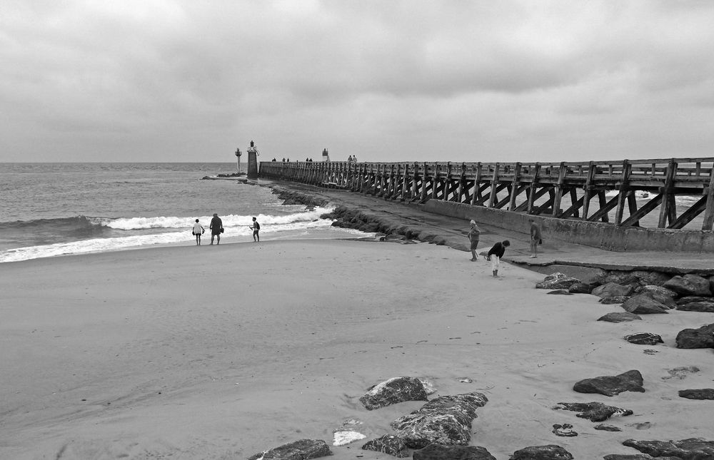 La plage de l’Estacade à Capbreton