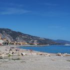 La plage de Menton