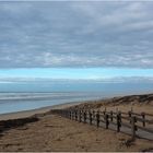 La plage de Messanges en repos hivernal