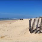 La plage de Mimizan Lespecier