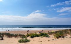 La plage de Mimizan Lespecier