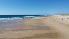 La plage de Mimizan Lespecier