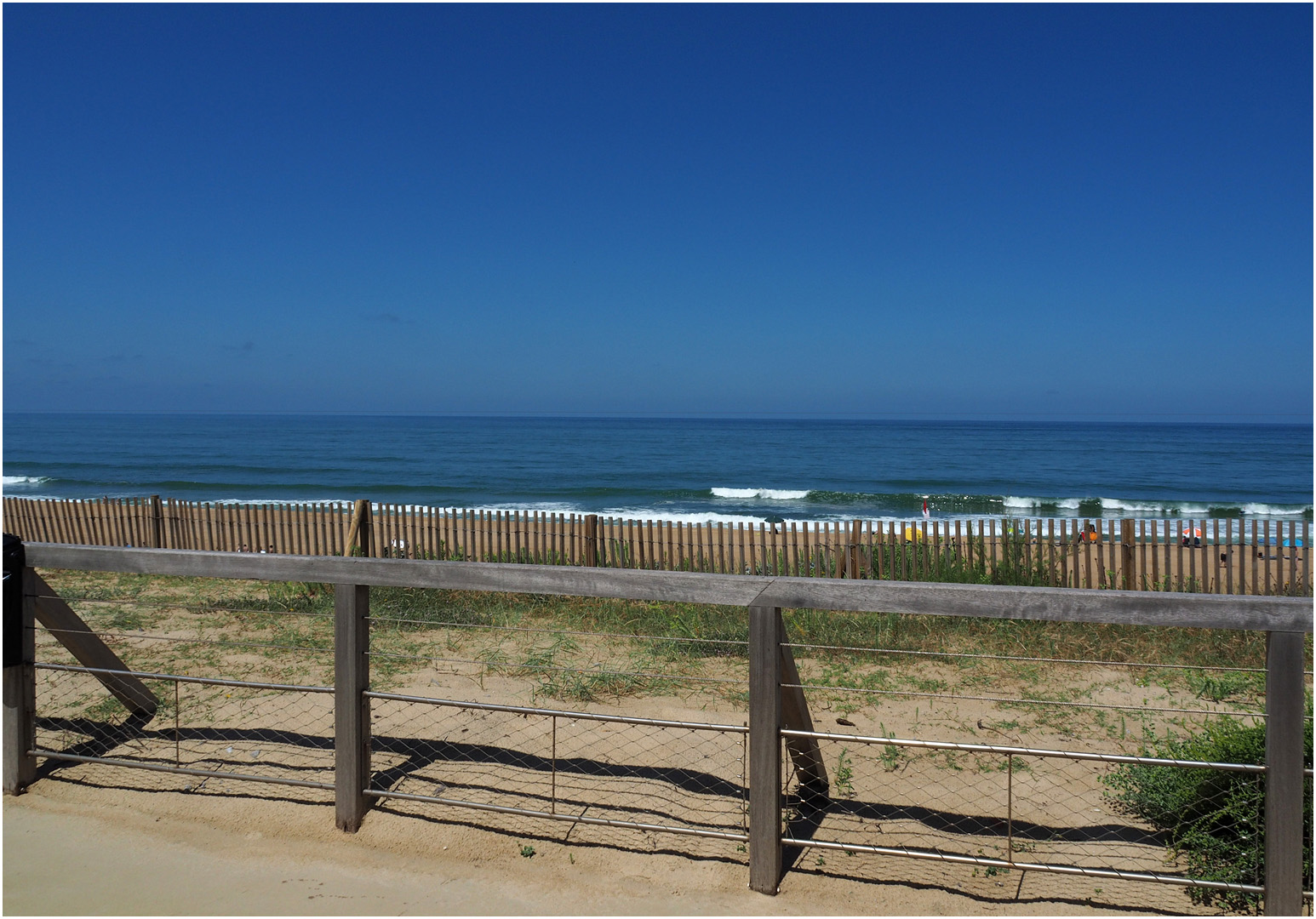 La plage de Ondres (Landes)