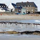 La plage de port-Maria à Larmor-Plage