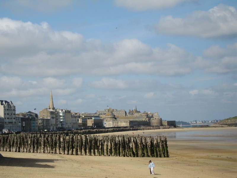 la plage de saint-servan