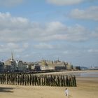 la plage de saint-servan