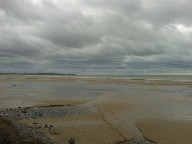 la plage de Wissant en automne