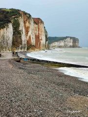 La plage des Petites Dalles 