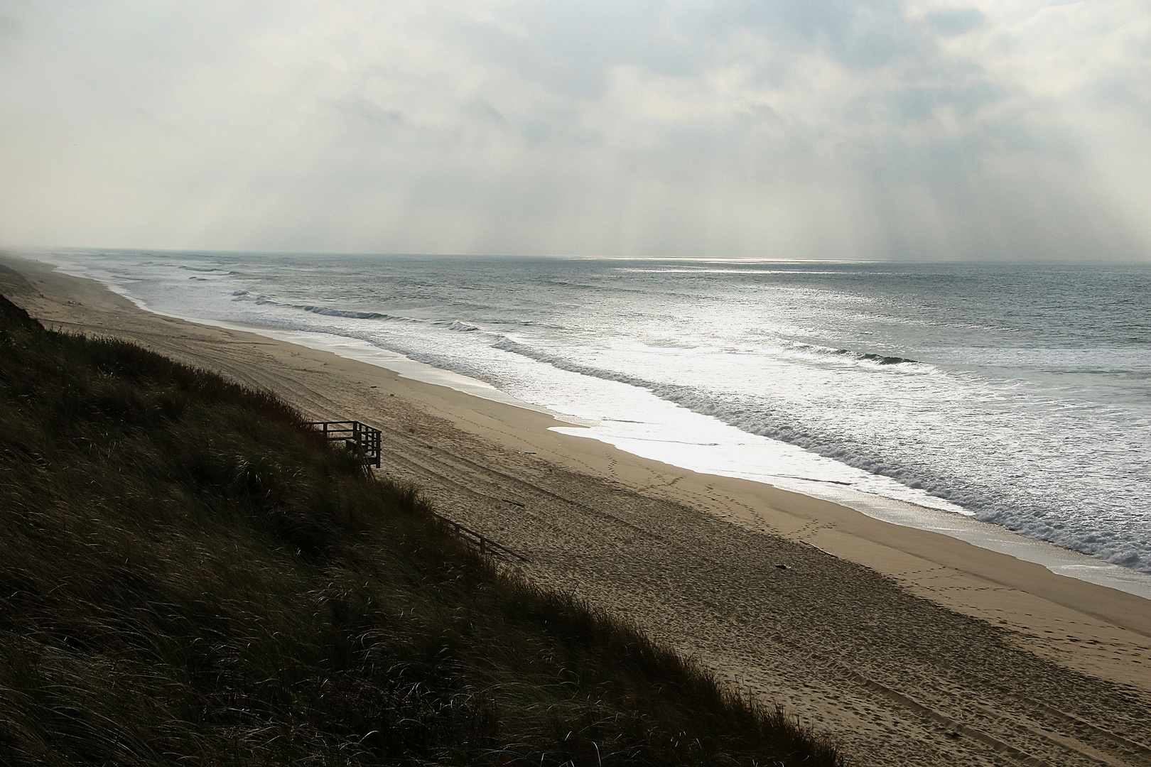 la plage déserte !