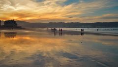 la plage d'hendaye