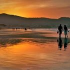 La plage d'Hendaye