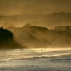 la plage d'Hendaye