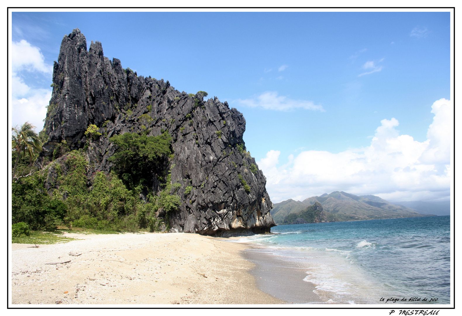 la plage du billet de 500