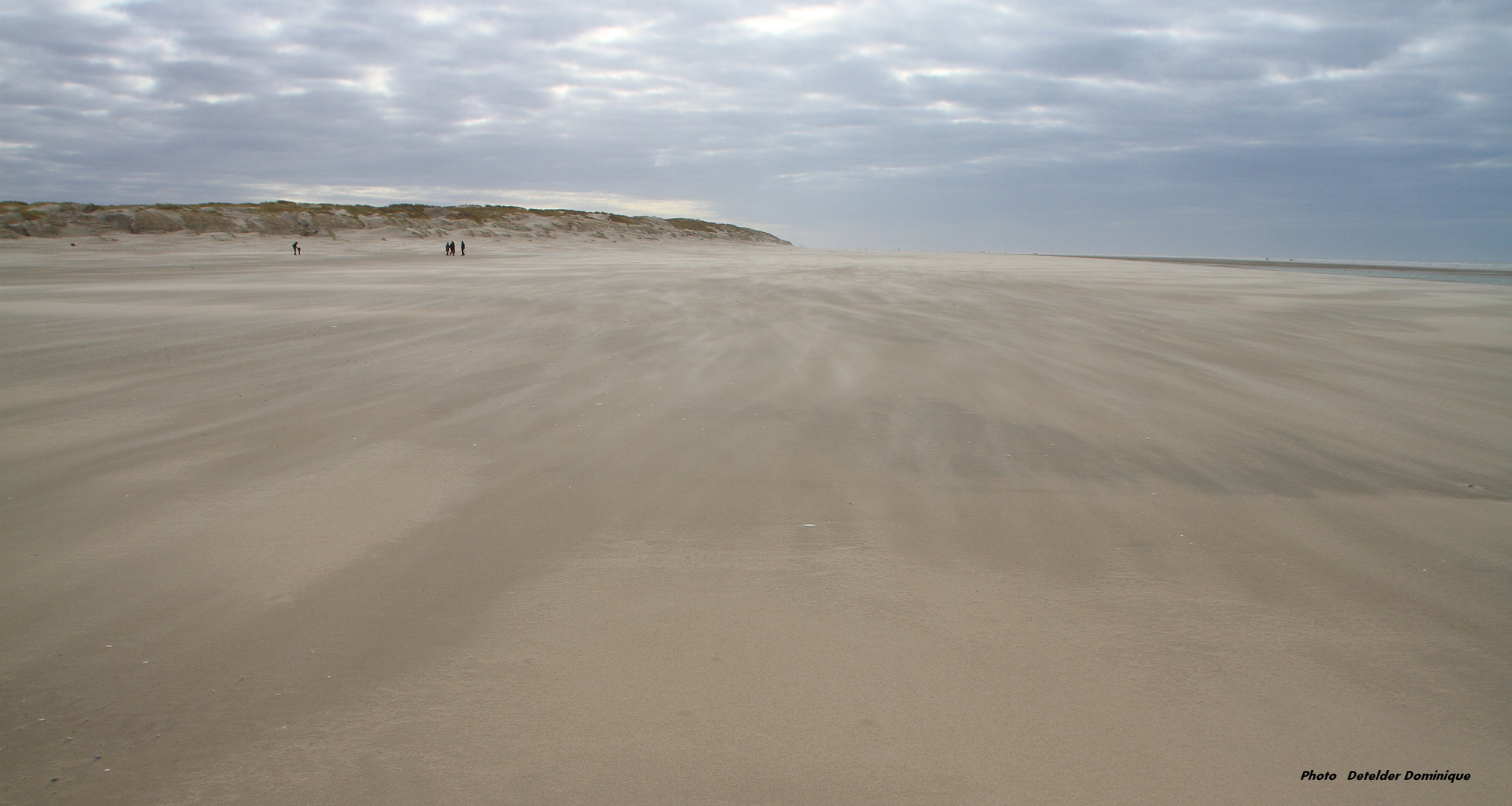 La plage du Touquet (pas de calais)