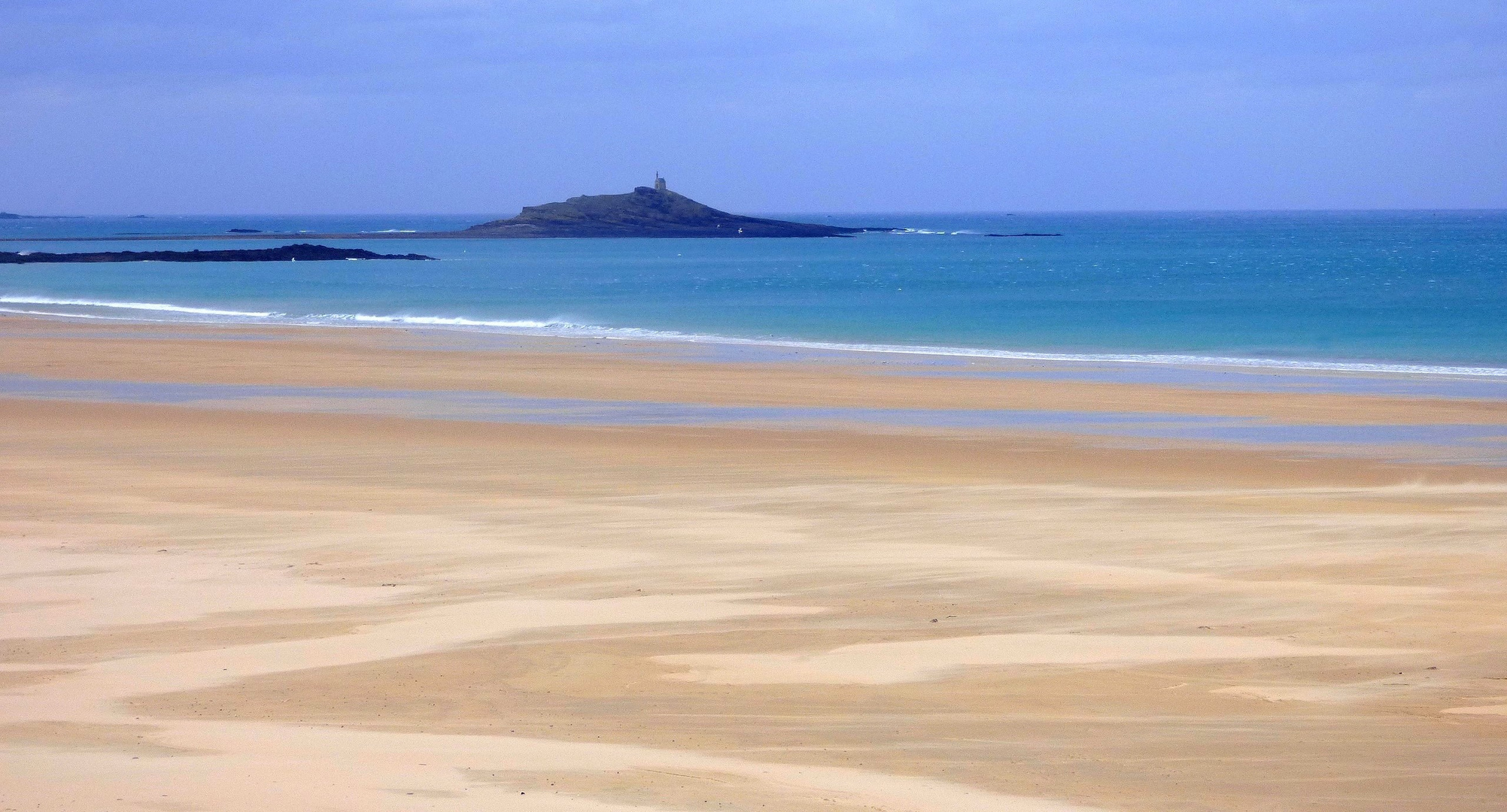 La plage en hiver