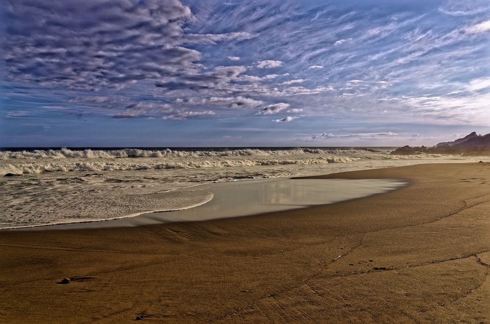 la plage en or (ravine des sables)