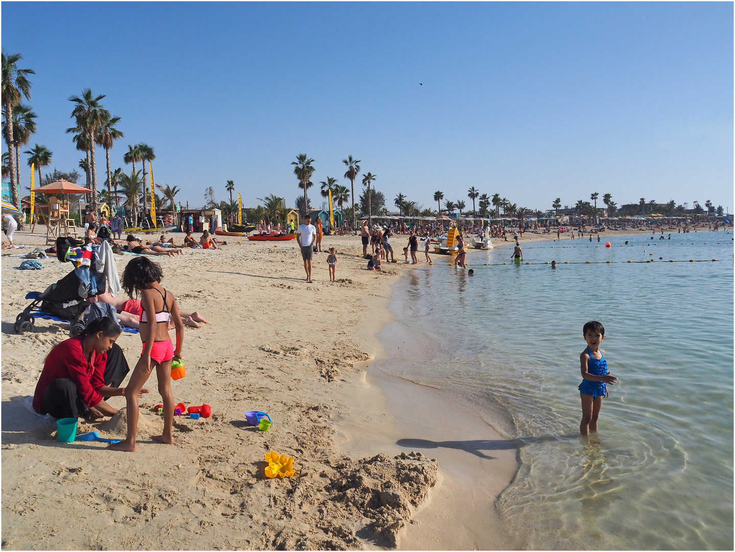 La plage publique de Jumeirah – La Mer