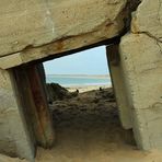 La plage vue du Blockhaus