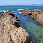 La playa de As Furnas, de Xuño (A Coruña)