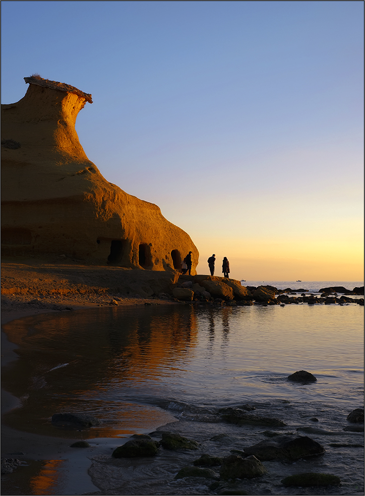 La playa de los Cocedores - Almería