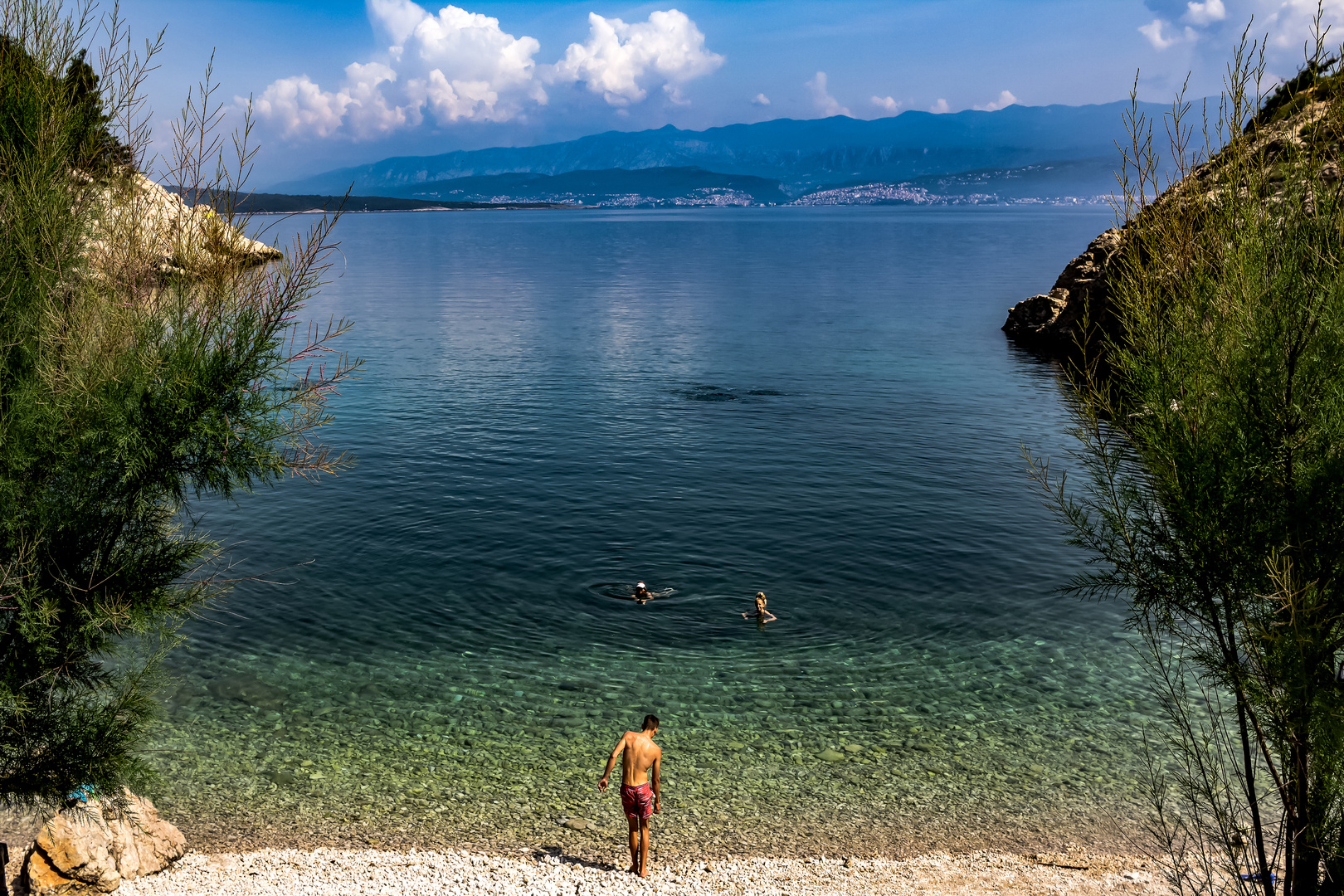 La playa de Vrbrnik