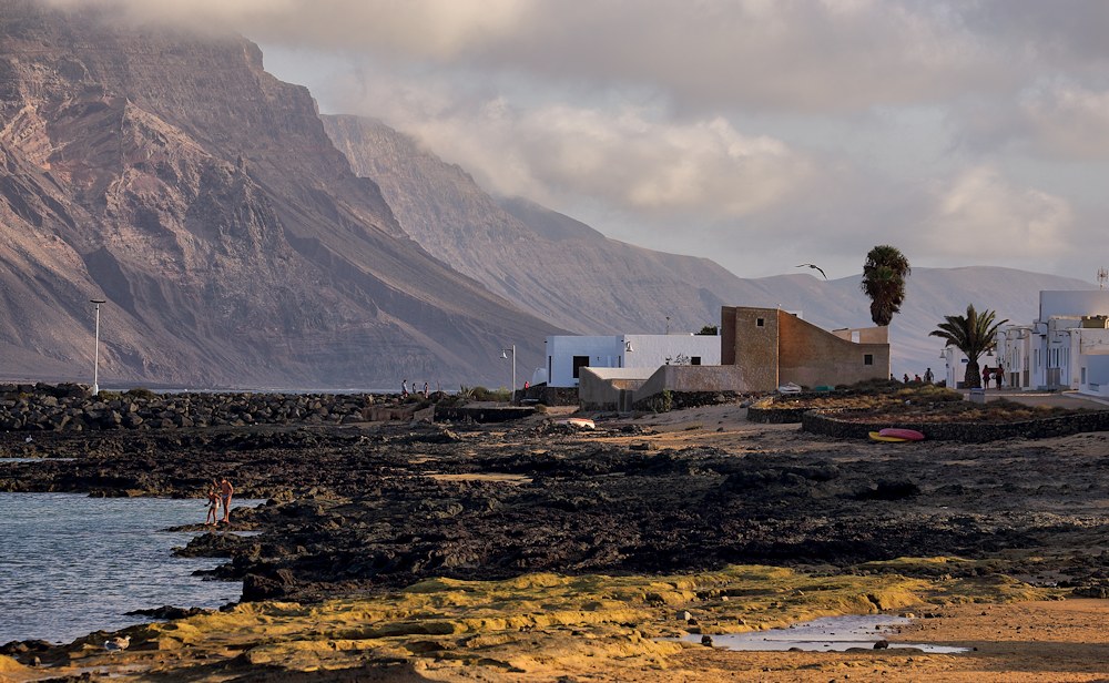 La playa del puerto