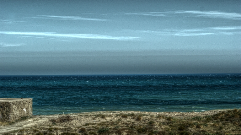 la playa en Chafarinas