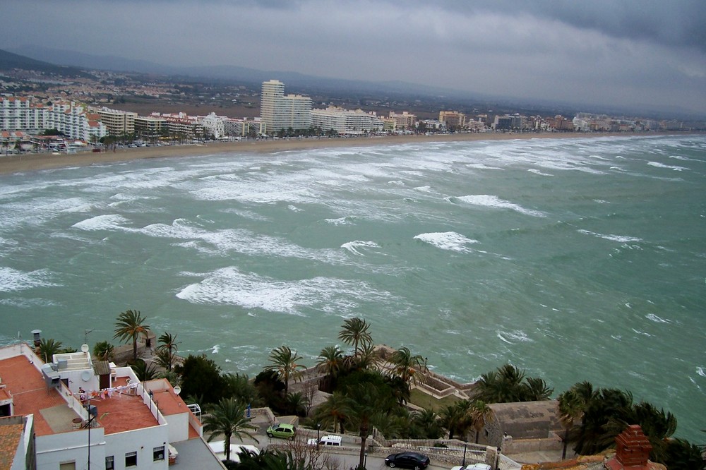 La playa en Peñíscola