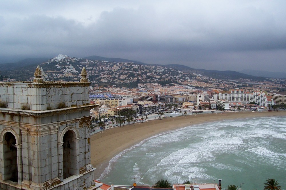 La playa en Peñíscola