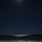 La playa y la luna.