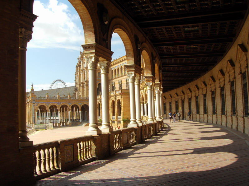 La plaza de España