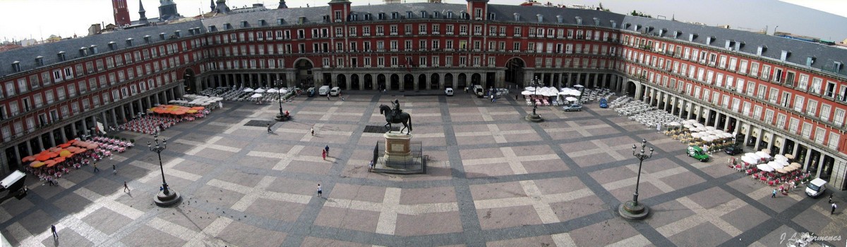 La plaza Mayor de Madrid