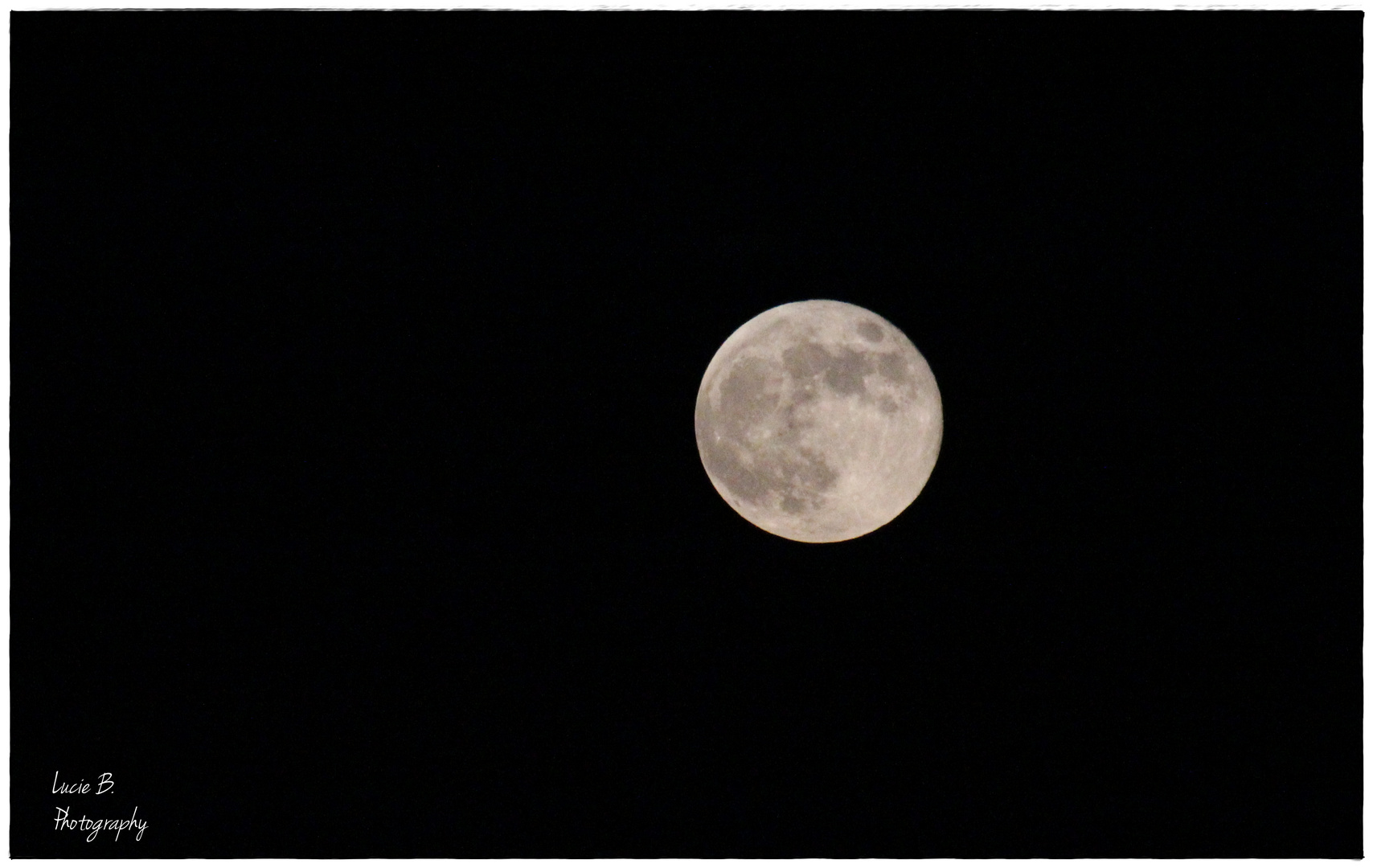 La pleine Lune du 4 Juin.