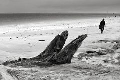 La pluie à la Plage