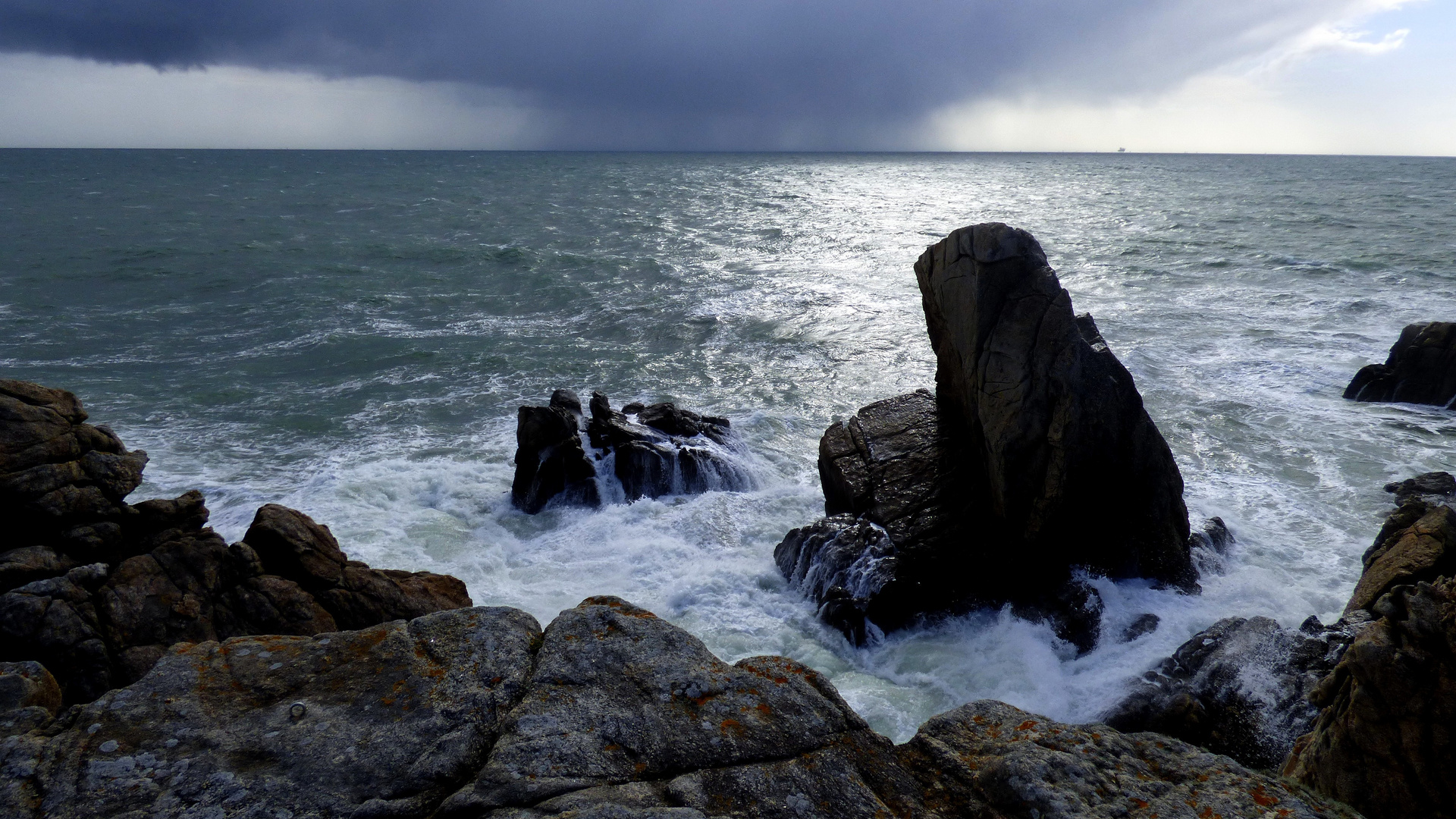 La pluie arrive !