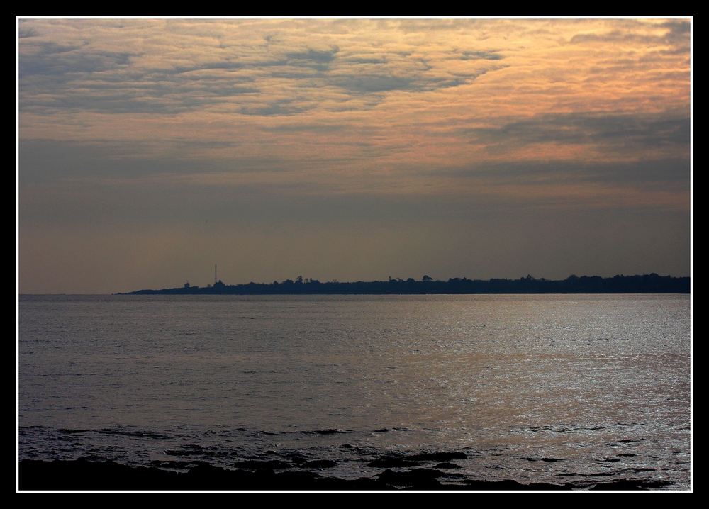 " La pointe de Beg Meil depuis le Cap Coz "