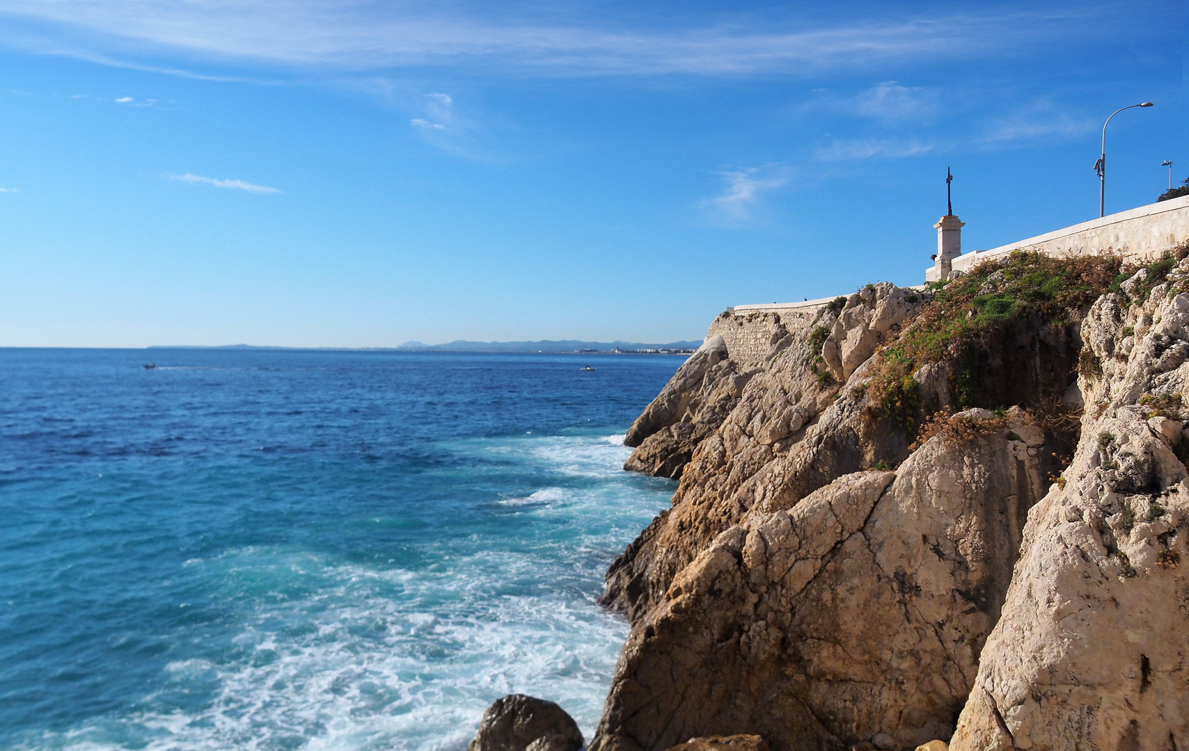 La Pointe de Rauba-Capeu, près du Port de Nice