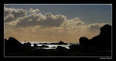 " La pointe de saint guénolé hier"