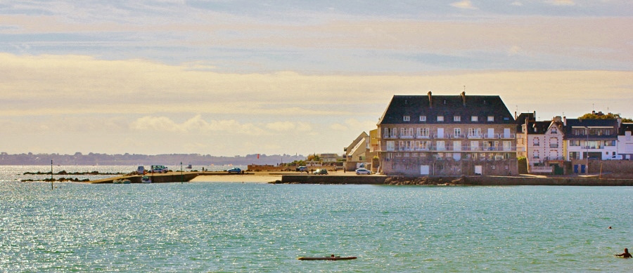 La pointe des Blagueurs à Larmor-Plage (Morbihan)