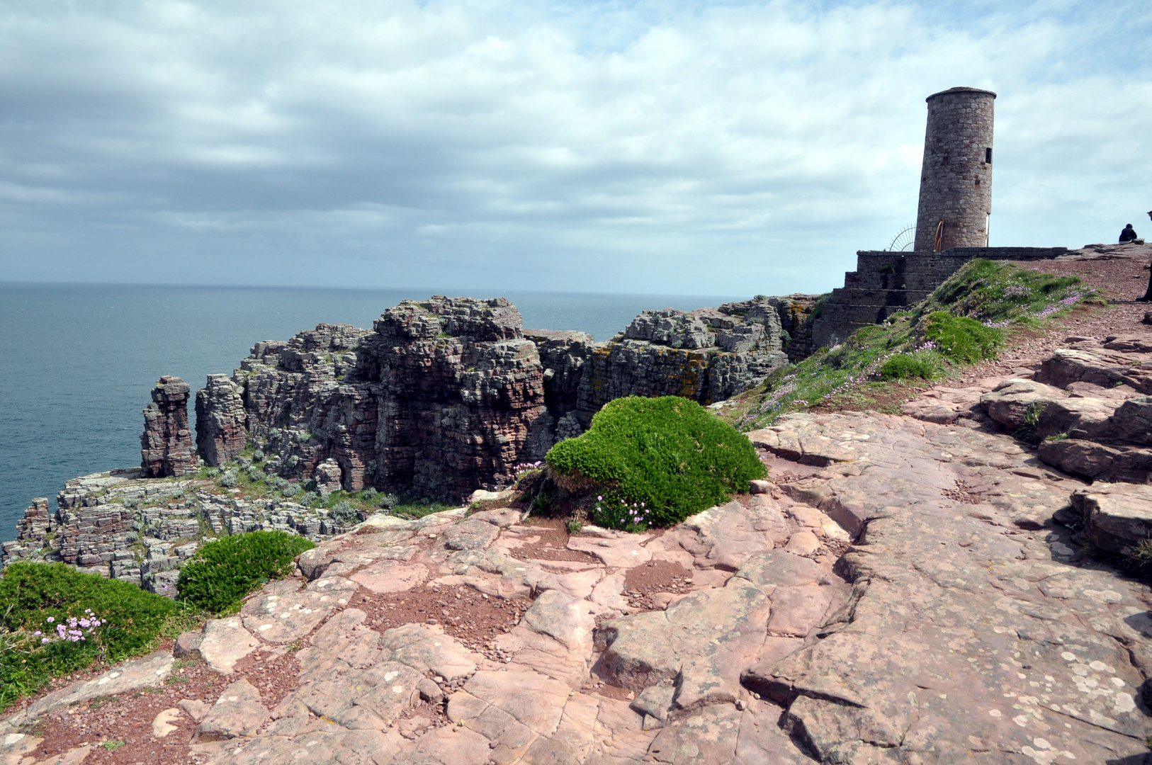 la pointe du cap frehel ! la dernière tour !