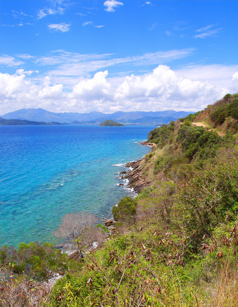 La Pointe Kongou au nord de Nouméa - Exercice hebdomadaire: les paysages