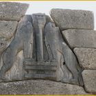 La porta dei leoni dell'antica Micene (1300 a.c.) - Grecia