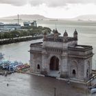 La Porte de l'Inde, Bombay, prise au petit matin