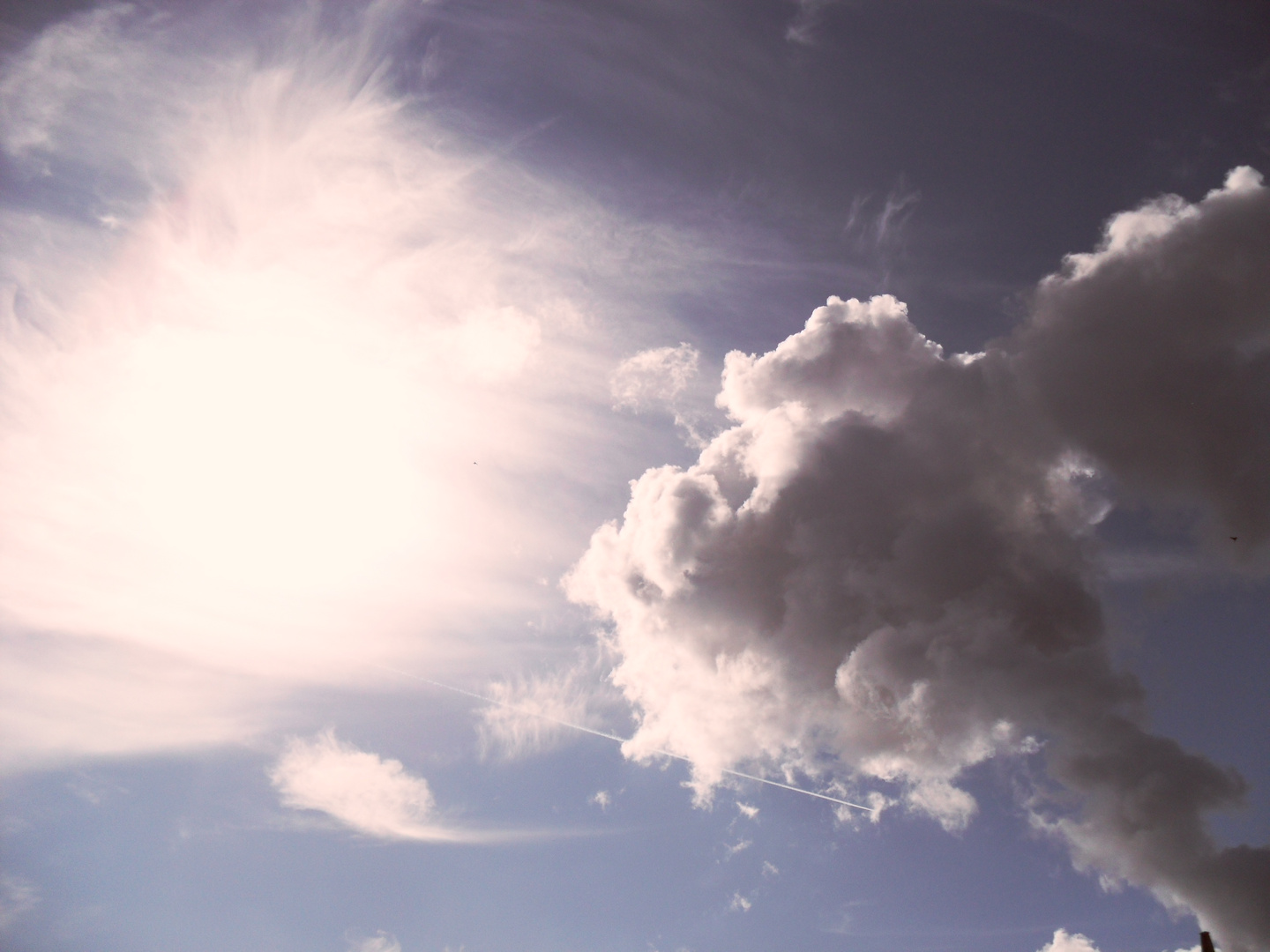 la porte du paradis attire les nuage