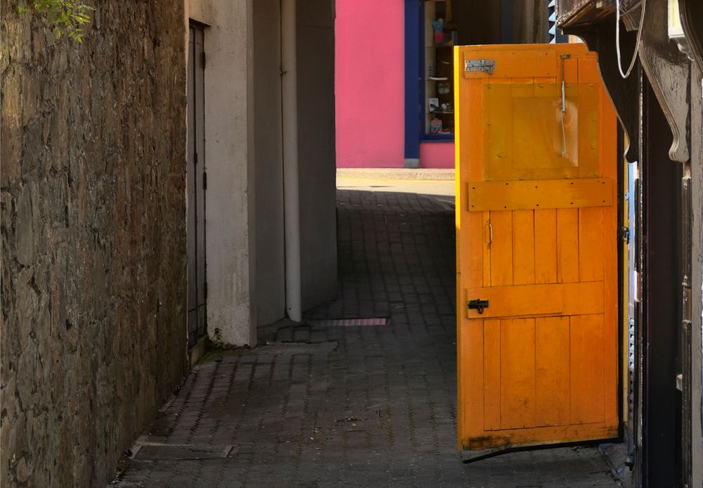 La porte jaune de Kinsale